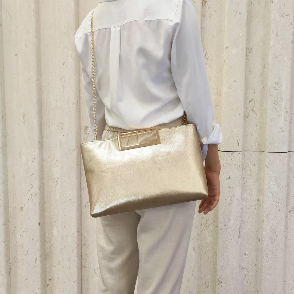 Mcarty תיק קלאץ' דמוי עור