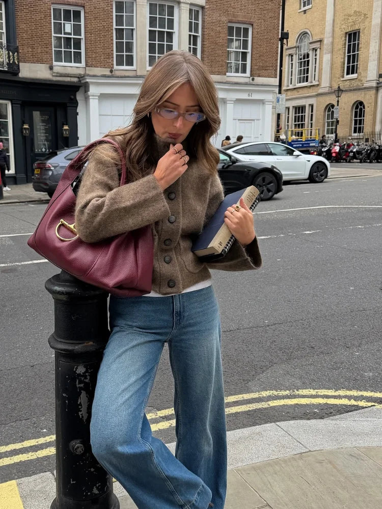 Frost Petal Cardigan