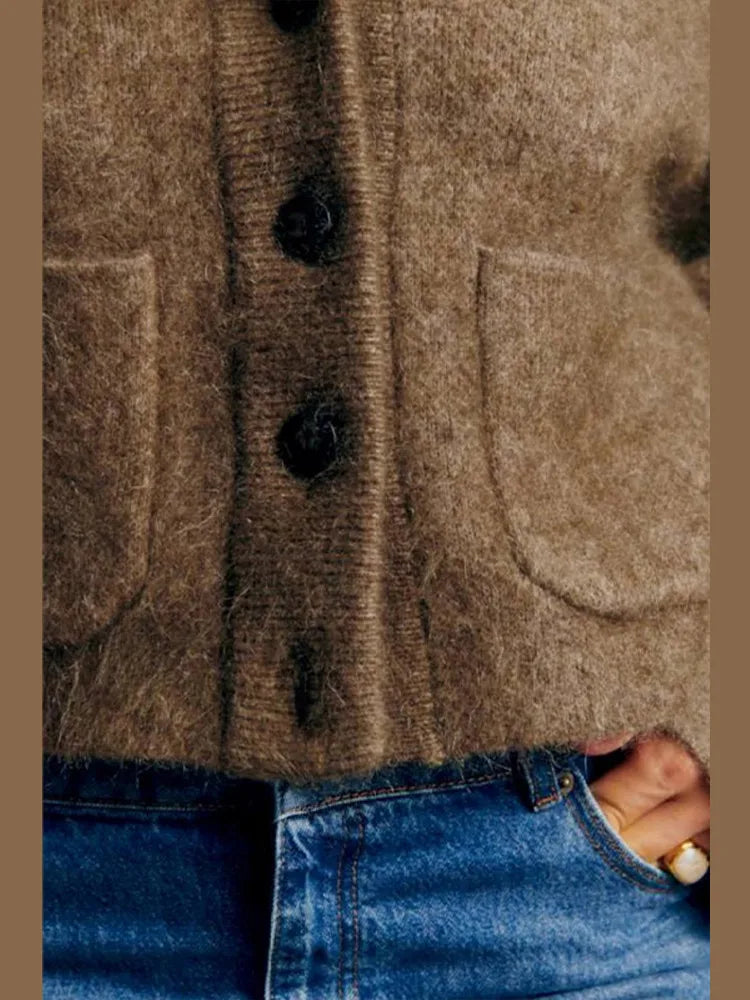 Frost Petal Cardigan