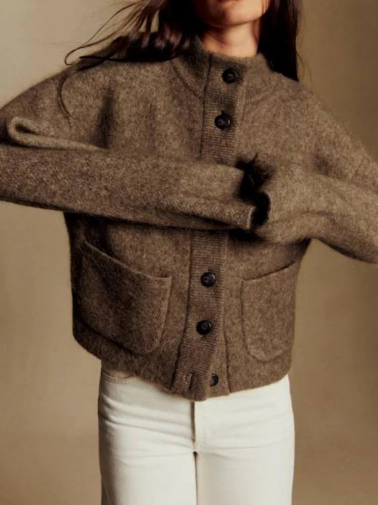 Frost Petal Cardigan