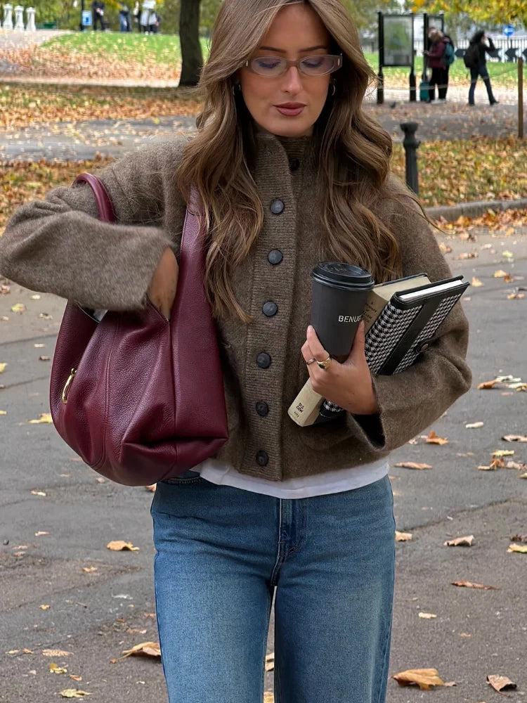 Frost Petal Cardigan